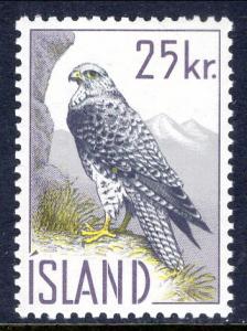Iceland 323 Bird MNH VF