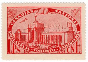 (I.B) Canada Cinderella : National Philatelic Exhibition (1937)