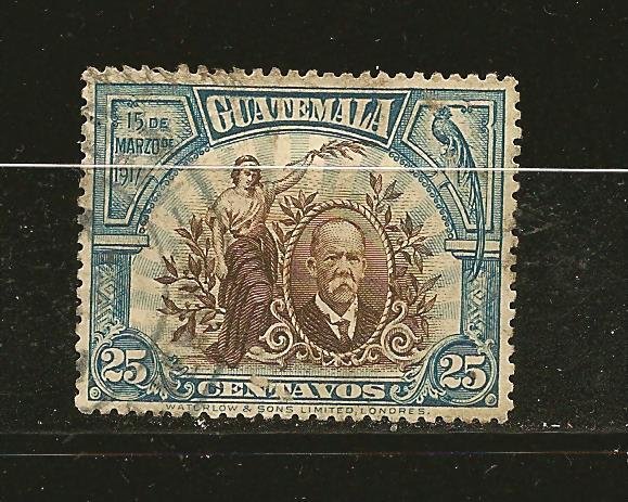 Guatemala SC#158 Liberty Used