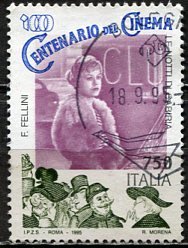 Italy; 1995: Sc. # 2051 O/Used Single Stamp​