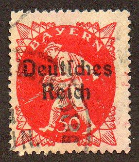 Bavaria   Scott  262  Used