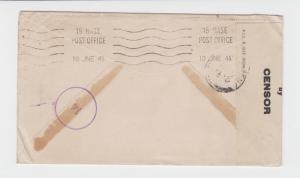 PALESTINE 1945 JEWISH INFANTRY BRIGADE IN ITALY CENSOR COVER, FPO726 O.A.S.