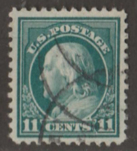 U.S. Scott #511 Franklin Stamp - Used Single