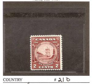 CANADA Sc#210 Mint Unused NEVER Hinged