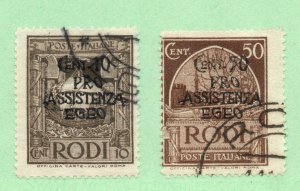 Rhodes - Sc# B2 & B6 Used         -         Lot 0324130