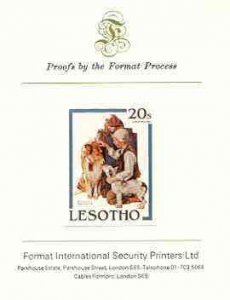 Lesotho 1981 Raleigh Rockwell Travels (Dogs) by Norman Ro...