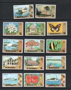 Kiribati 327-340 MNH