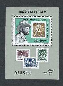 Hungary sheetlet mnh sc B354