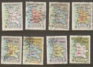 Angola #386-93 mint/used