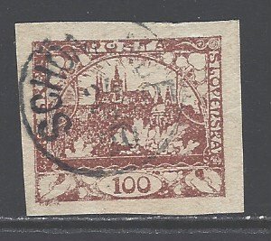 Czechoslovakia Sc # 8 used (RRS)