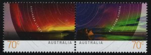 Australia 2014 MNH Sc 4162a 70c Southern Lights Pair