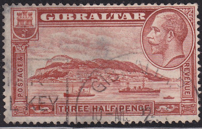 Gibraltar 97 Rock of Gibraltar 1931