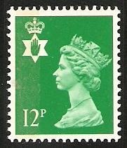 1986 GB Northern Ireland Scott NIMH18 Queen Elizabeth MNH 