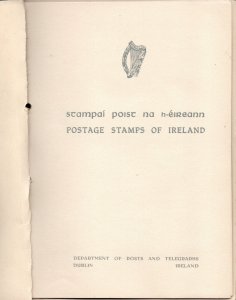 1949 Official Post Office booklet with stamps up to Mangan.  Read on ....