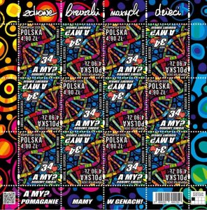 Poland 2026 MNH Stamps Mini Sheet Christmas Charity Health Medicine Genetics DNA