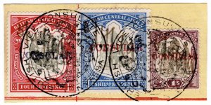 (I.B) Rhodesia/British Central Africa Revenue : Consular 7/6d