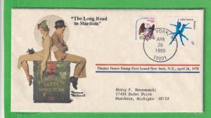 1980 THE LONG ROAD TO STARDOM NORMAN ROCKWELL COVER