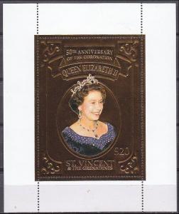 2003	St Vincent & Grenadines	5770/B607gold	Elizabet II