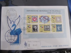 1985 Italy FDC LR120F122-