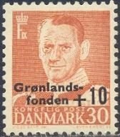Denmark Scott #'s B25 MNH