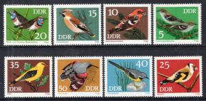 Germany DDR 1453-1460 Birds MNH VF