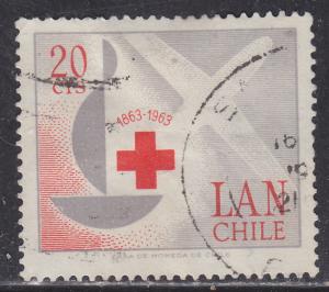 Chile C249 Centenary of the International Red Cross 1963