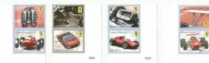  ANTIGUA & BARBUDA  2010 FERRARI SCOTT 3073-6 MNH COMPLETE SET