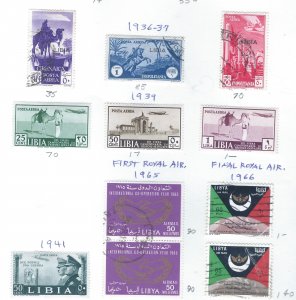 LIBYA HIGH VALUES AIR MAIL++ SCV $19.80 STARTS @ 25% OF CAT VALUE