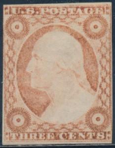 #11A F-VF OG LH RELIEF B CV $275 BT5327