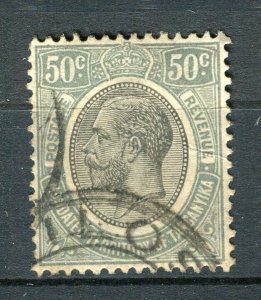 TANGANYIKA; 1927 early GV portrait issue fine used 50c. value,