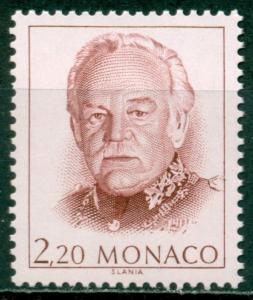 Monaco Scott #1663 MNH Prince Rainier 2.20 Fr $$