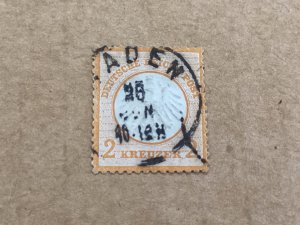 Germany Scott #8 used single no faults catalog value $160.00