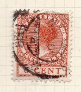 Netherlands 1924-26 Early Issue Fine Used 6c. NW-158721