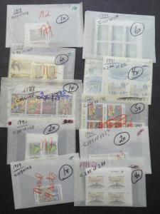 EDW1949SELL : SINGAPORE Beautiful accumulation of all VF MNH sets, S/S Cat $3685