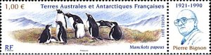 French Antarctic TAAF 2011 #447 MNH. Penguins