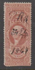 U.S. Scott #R46c Revenue Stamp - Used Set of 10 - IND