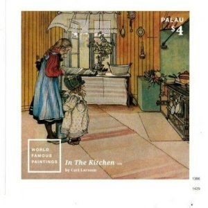 Palau - 2014 - World Famous Paintings - Souvenir Sheet -MNH