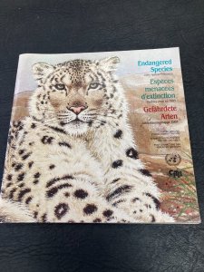 KAPPYS UNITED NATIONS 1993 ENDANGERED SPECIES ANIMALS COMPLETE SET IN BOOKLET