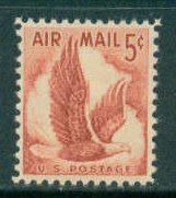 C50 5c Eagle Fine MNH