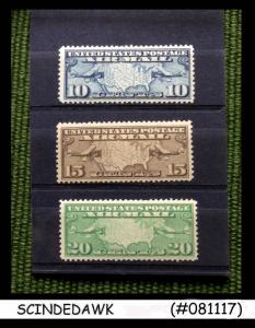 UNITED STATES USA - 1926-27 AIR POST STAMPS SCOTT#C7-C9 - 3V - MINT NH