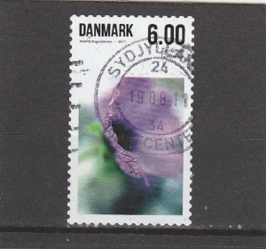 Denmark  Scott#  1546  Used  (2011 Geranium)