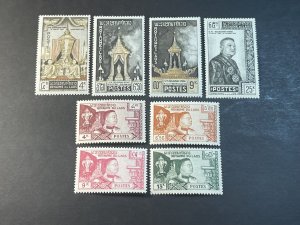 LAOS # 52-55 & 66-69--MINT/HINGED---2 COMPLETE SETS---1959