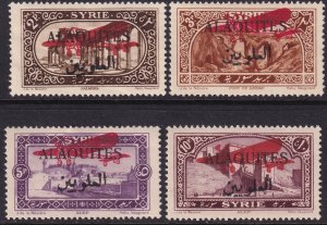 Alaouites 1926 Sc C9-12 air post set MH*