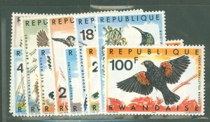Rwanda #239-48 Unused Single (Complete Set)