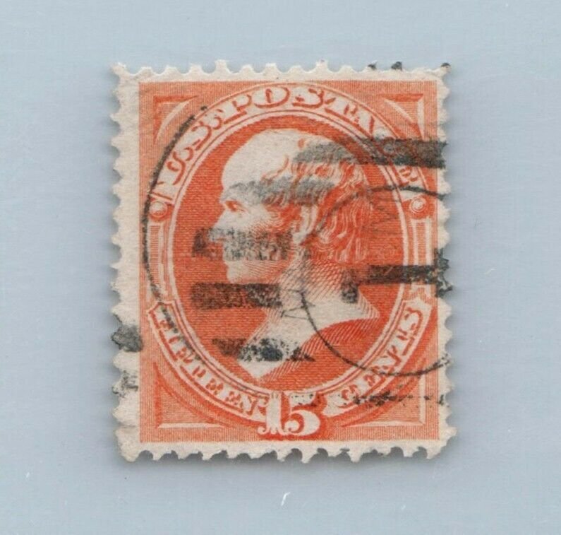 GOLDPATH US STAMP SC# 152 USED FINE VF, SMALL TEAR CAT $210 _SBH_01