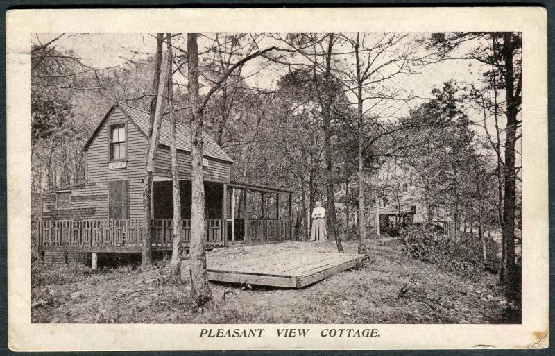 Postcard - LYNN MA TO MEDFORD MA - JUL 14 1911 PLEASANT VIEW COTTAGE - S6368