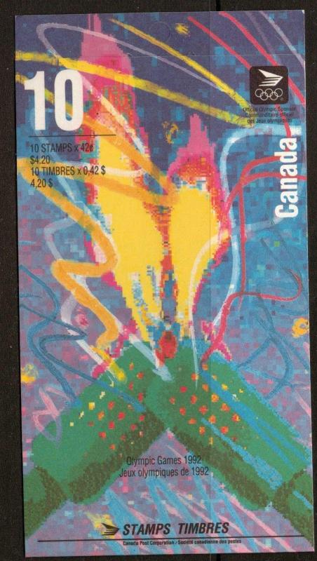 CANADA SGSB154 1996 OLYMPIC BOOKLET MNH