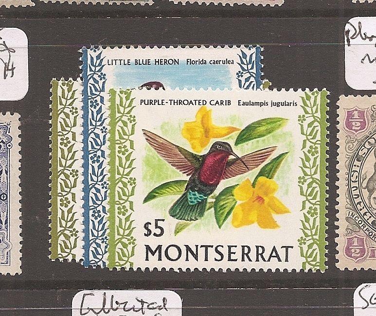 Montserrat Bird SG 252-4 MNH (2dac)