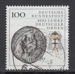 Germany - 1990 Teutonic Order Sc# 1595 (7283)