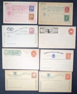 33 Mexico unused postal stationery items mostly 19th century [y.96]